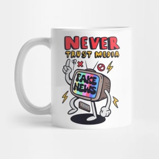 Never trust media Mug